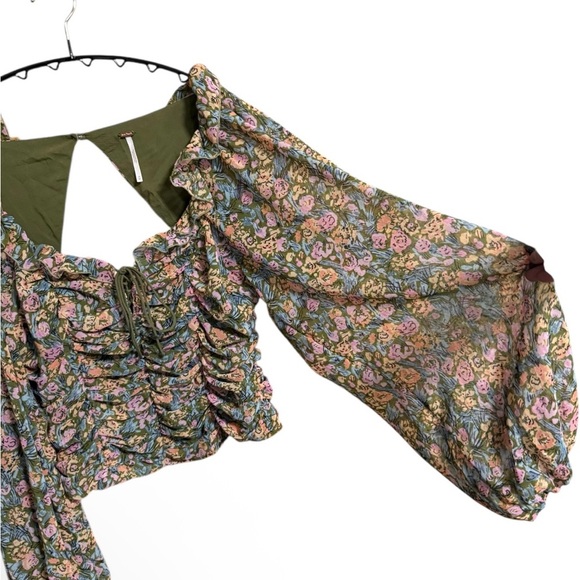 Free People Floral Top - Picture 4 of 7